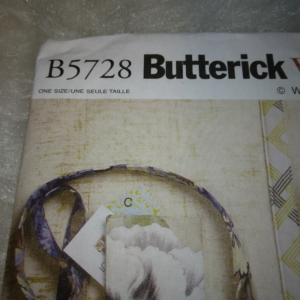 BUTTERICK B5728 Bags and purses by Waverly